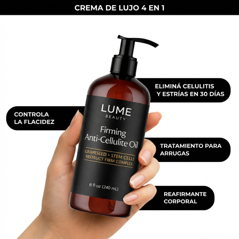 Aceite Anticelulitis - Adiós Flacidez y Arrugas